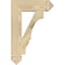 Ekena Millwork Balboa Arts & Crafts Rough Sawn Bracket, Douglas Fir, 4"W x 16"D x 24"H BKT04X16X24BOA03RDF - alternate 2
